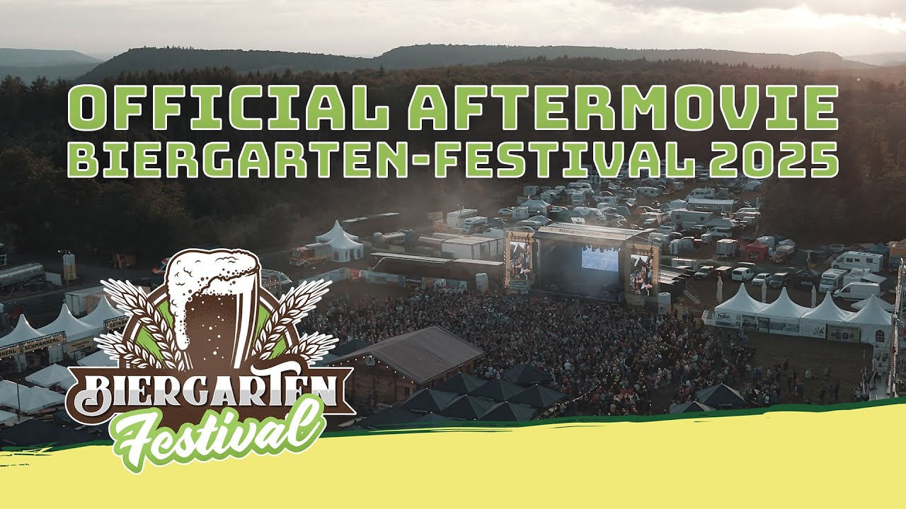 Biergarten-Festival 2025 Aftermovie | Vier Tage voller Musik, Liebe & Freundschaft