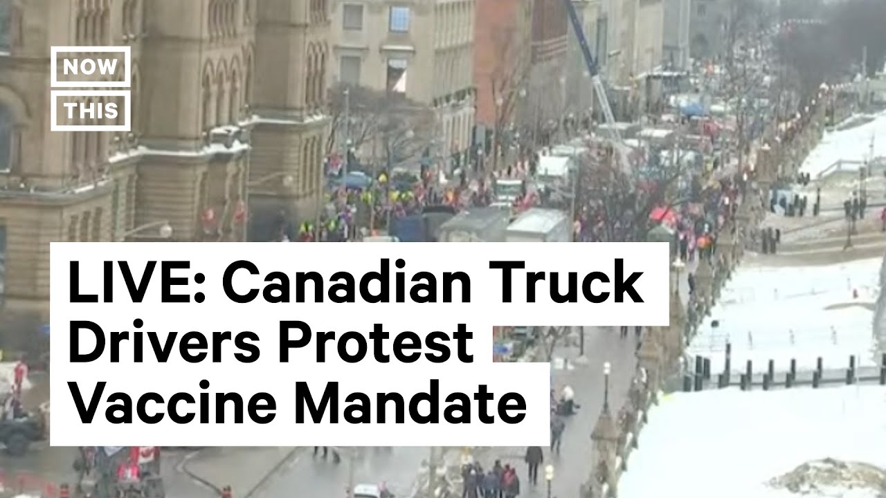 Truck Drivers Protest in Canada | LIVE