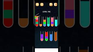 COLOR SORT PUZZLE LEVEL 192