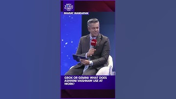 NDTV World Summit | Grok Or Gemini: What Does Ashwini Vaishnaw Use At Work?