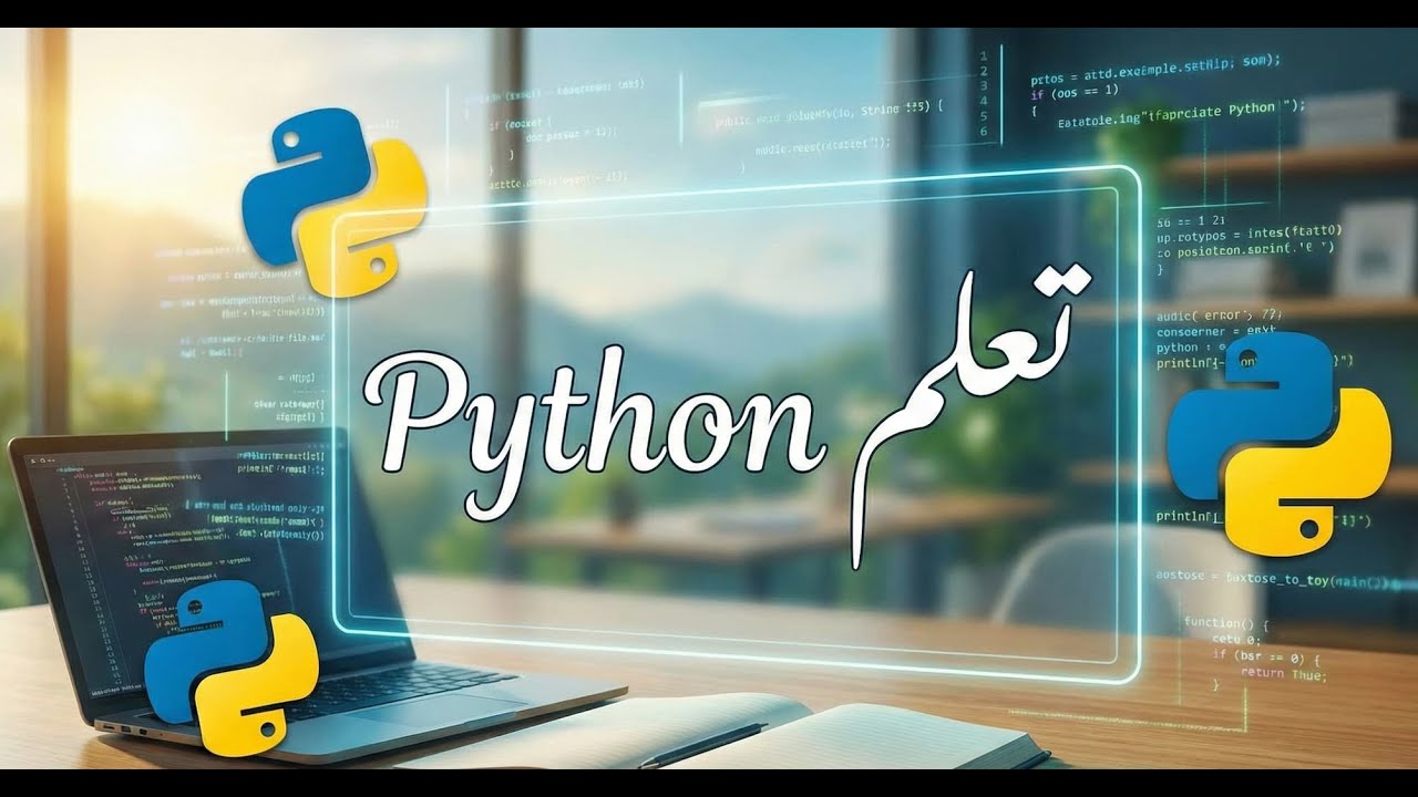 تعلم أساسيات بايثون في فيديو واحد - خطوتك الأولى نحو الذكاء الاصطناعي من الصفر!