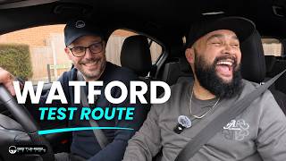 I drive a 3pm WATFORD driving test route