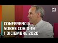 Conferencia Covid-19 en México - 1 de Diciembre 2020