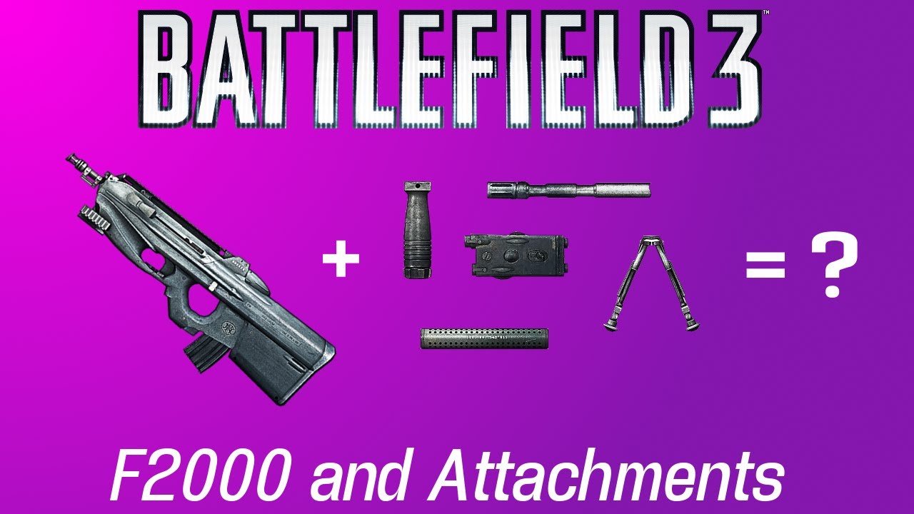 Best setup for F2000? (Battlefield 3)