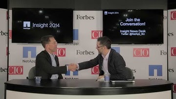 Insight 2014 News Desk - Conversation with Tim Russell, NetApp