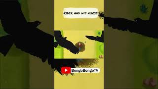 Rider and his horse #shorts | Nursery rhymes and kids songs