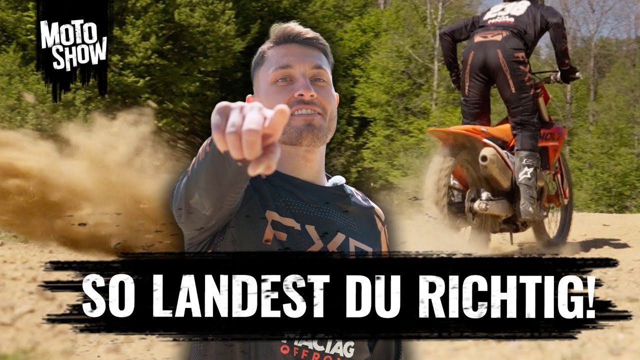 Sicher springen, wie die Motocross Profis! | MOTO Show