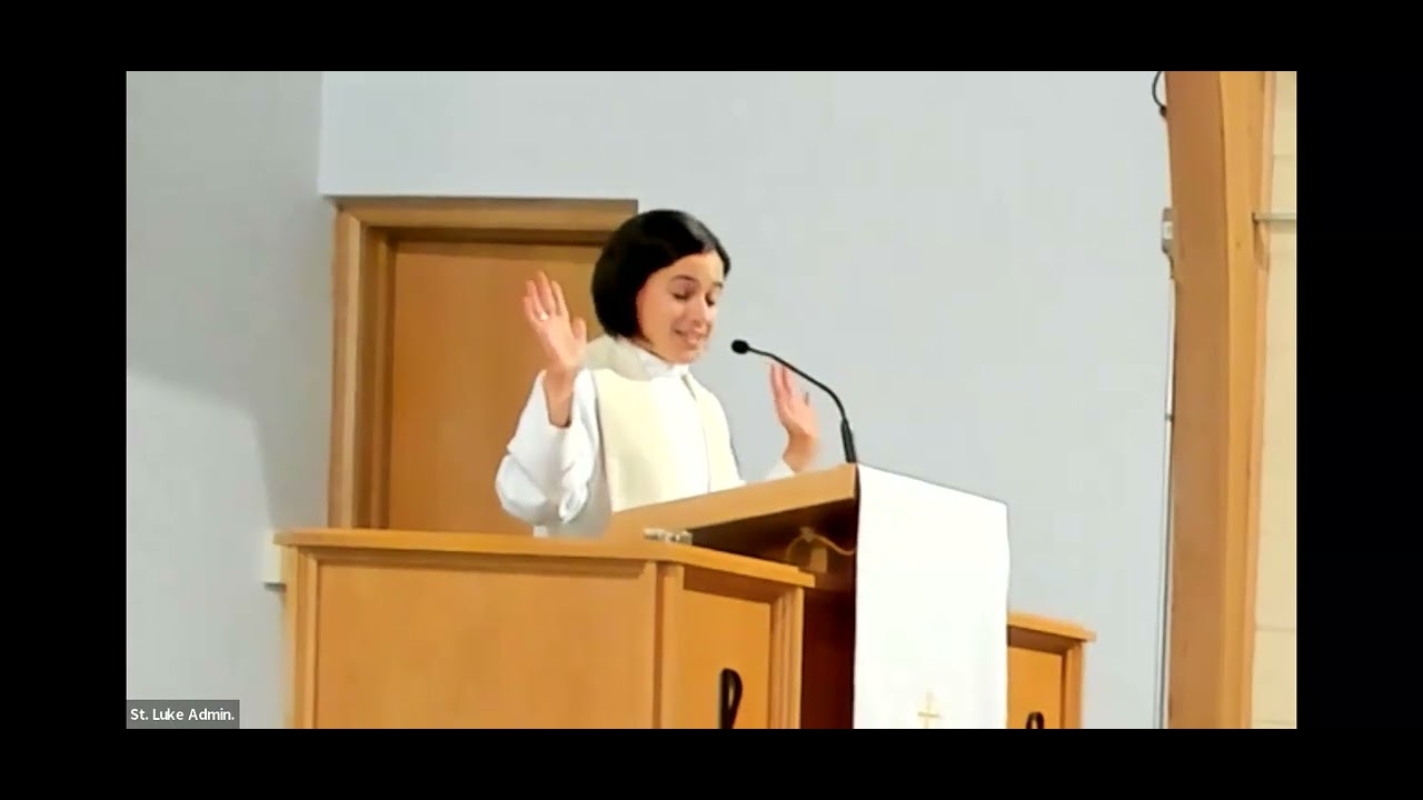 Gospel and sermon for May 25, 2025.