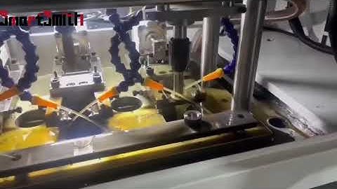 4 Axis Automatic Tapping Machine for Nuts  3/4"–1.25"