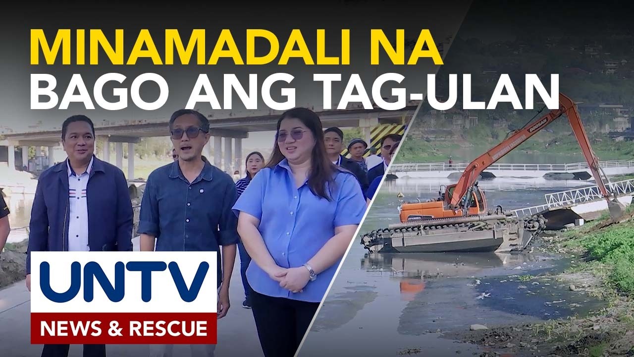 Mga proyekto kontra baha, pinamamadali na ni Sec. Dizon bago sumapit ang tag-ulan