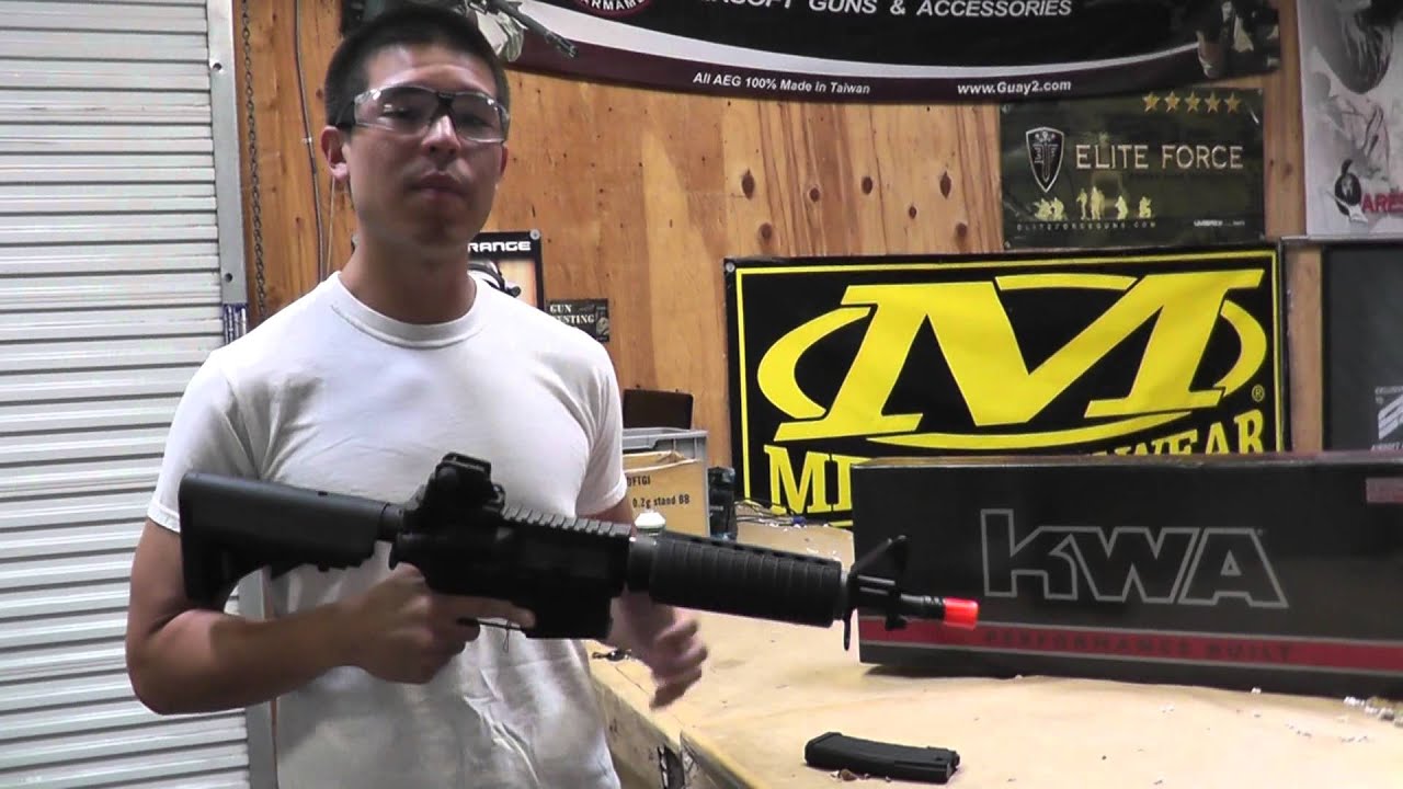 Airsoft GI Uncut - KWA Full Metal KM4 Commando AEG Airsoft Gun