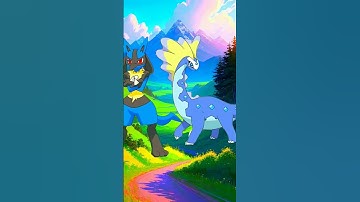 Lukario vs all Pokemons who is strongest Pokemon #pokemon #shorts #pokemonlife #pokemonjourneys