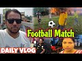 ছেলে কে ফুটবল খেলতে দেখে বাবাও খেলল এত বছর⚽😅 সকাল থেকে রাতের কাজ যেই ভাবে সামলে উঠি😄