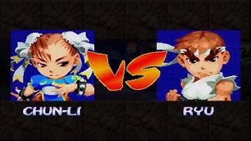 Capcom Fighting Collection (PS5) Super Puzzle Fighter ll Turbo: Arcade Mode (Chun-Li + Hard)