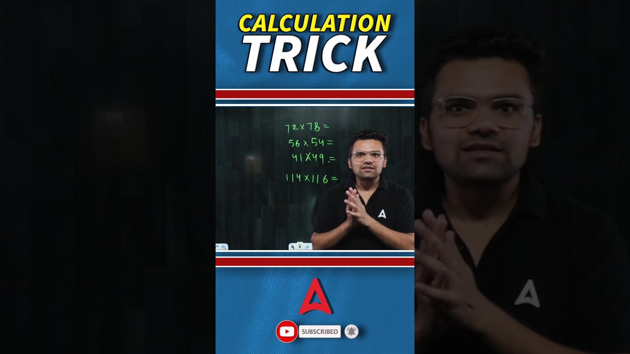 Maths tricks By Abhishek sir 