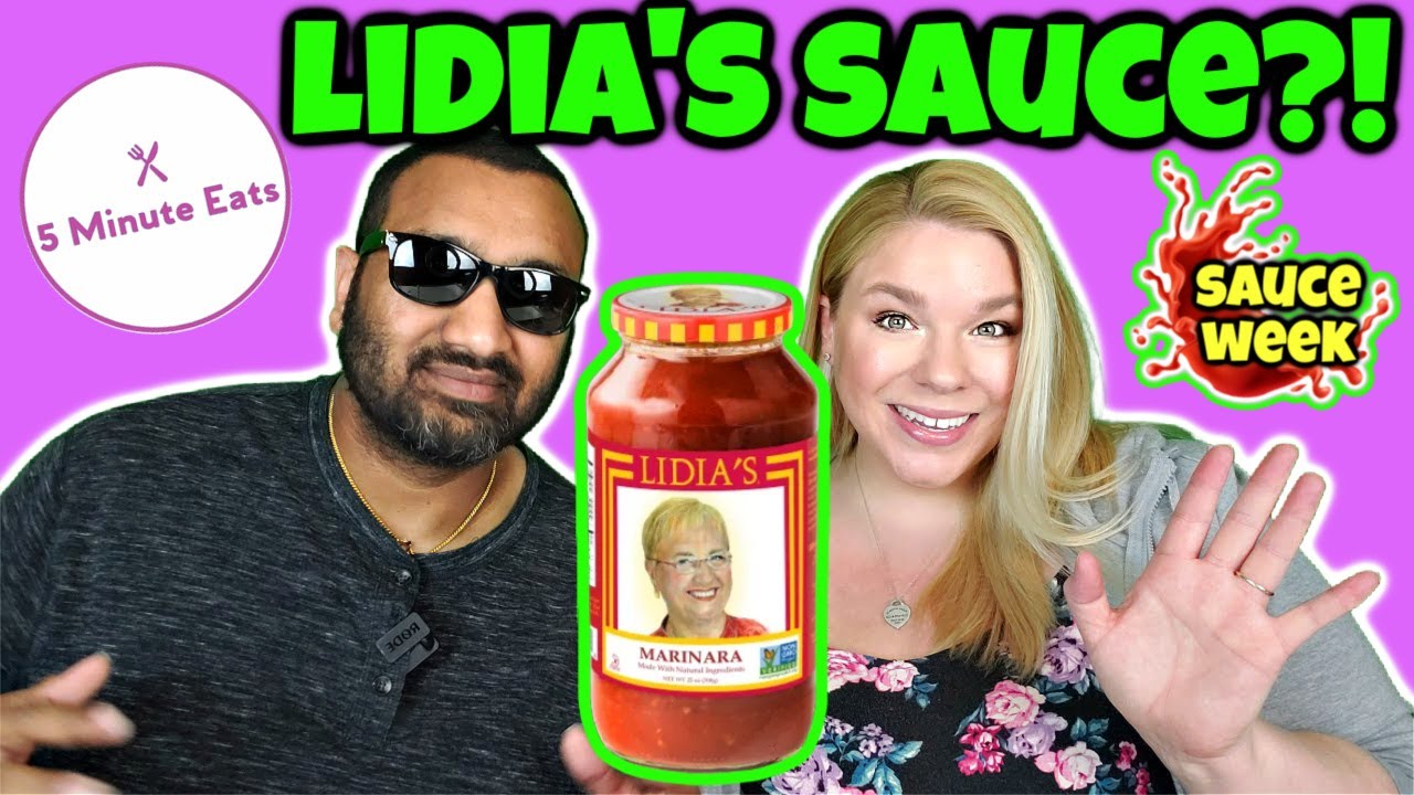 Lidia's Marinara Sauce Review YouTube