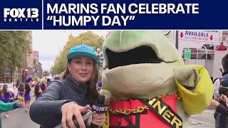 Mariners Fans Humpy Day March to T-Mobile Park | FOX 13 Seattle