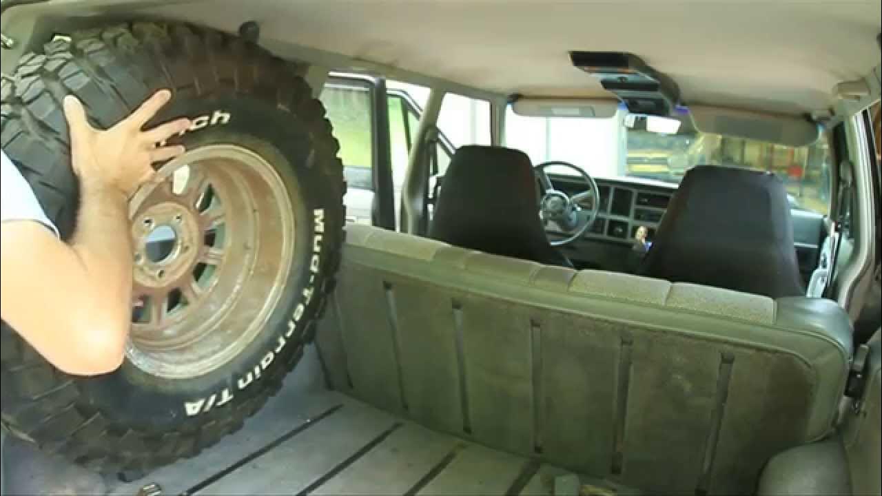 HowTo Fit a 31" Spare Tire in your Jeep Cherokee YouTube
