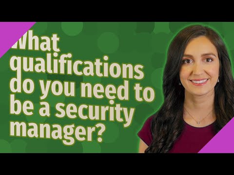 What qualifications do