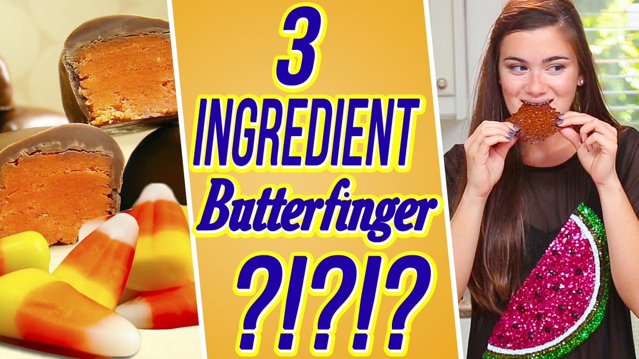 DIY Butterfinger With Candy Corn?! 3 Items Or Less YouTube