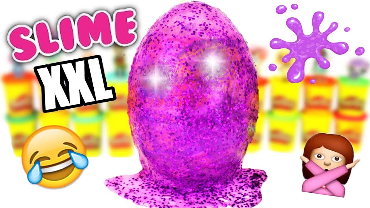 huevos gigantes sorpresa de slime