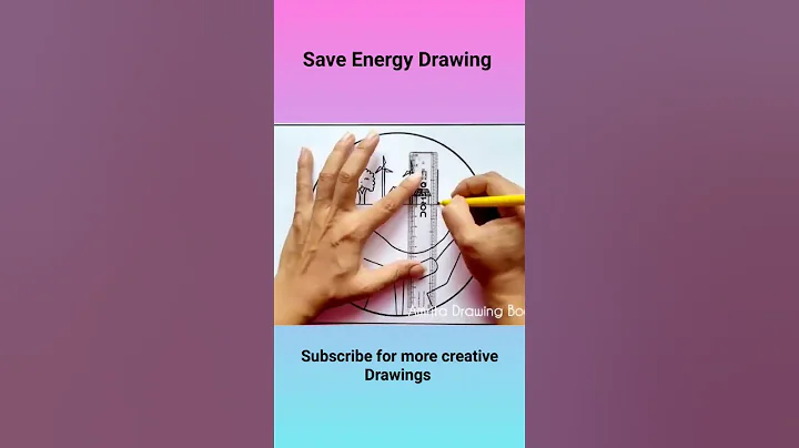 Save Energy Drawing #shorts #amritadrawingbook #Saveenergy