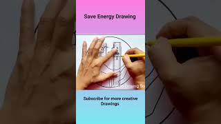 Save Energy Drawing #shorts #amritadrawingbook #Saveenergy