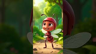 tiny ant big lesson ❤️ never underestimate anyone ✨#elephant and ant #moralstories