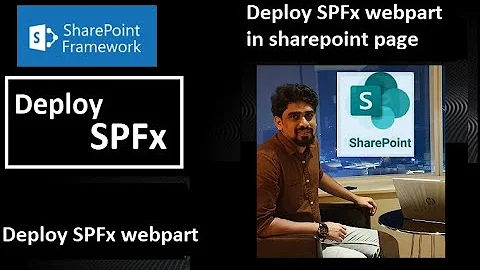 Deploy SPFx web part to a SharePoint page