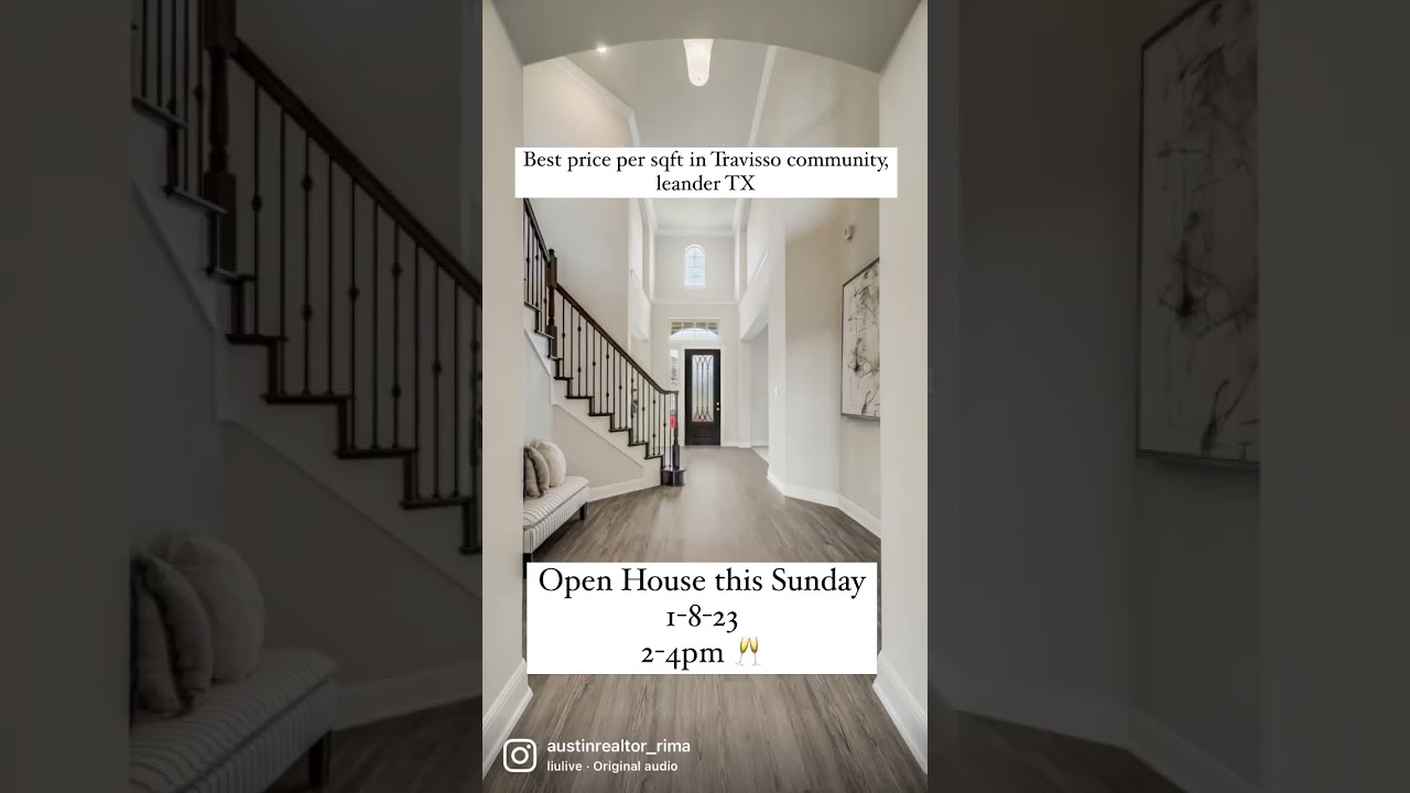 Home for Sale in Travisso Community, Leander TX. Lowest price per sqft! Reach out if interested!