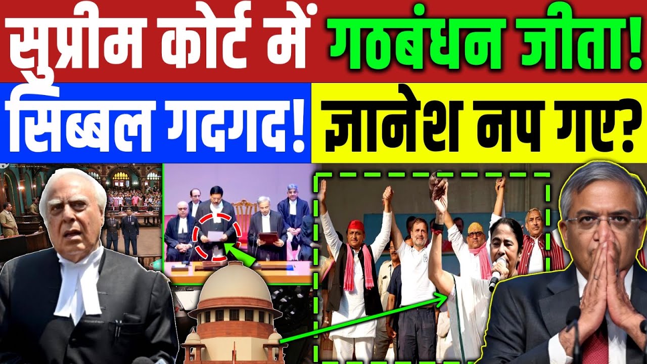 Supreme Court : SC में SIR पे गठबंधन की जीत! कपिल सिब्बल ने की जोरदार बहस LIVE | Gyanesh Kumar