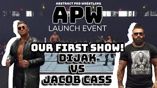 Abstract Pro Wrestling: Launch Event | Recap Special | DIJAK VS JACOB CASS #wwe2k24 #wwe2k