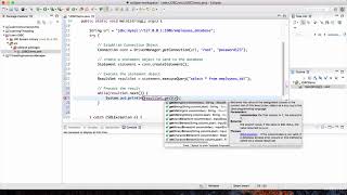Use JDCB to Send SQL Statements after Connection Net Worth
