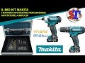 KIT MAKITA - Trapano avvitatore percussione + Avvitatore a impulsi