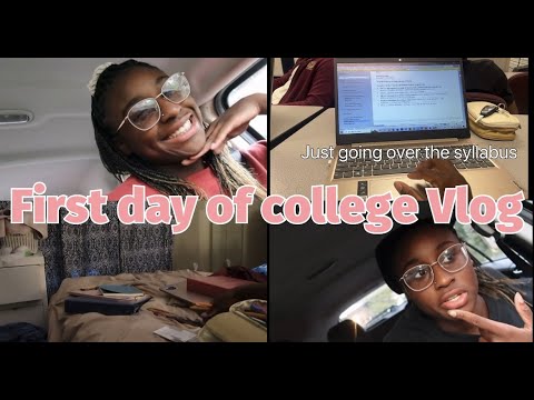 First Day Of College Vlog: Junior Edition! - YouTube