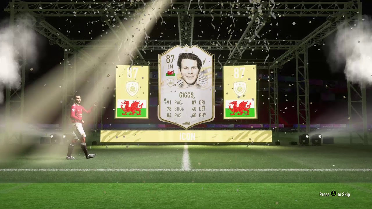 my BASE ICON PACK/21st walkout on FIFA 21!