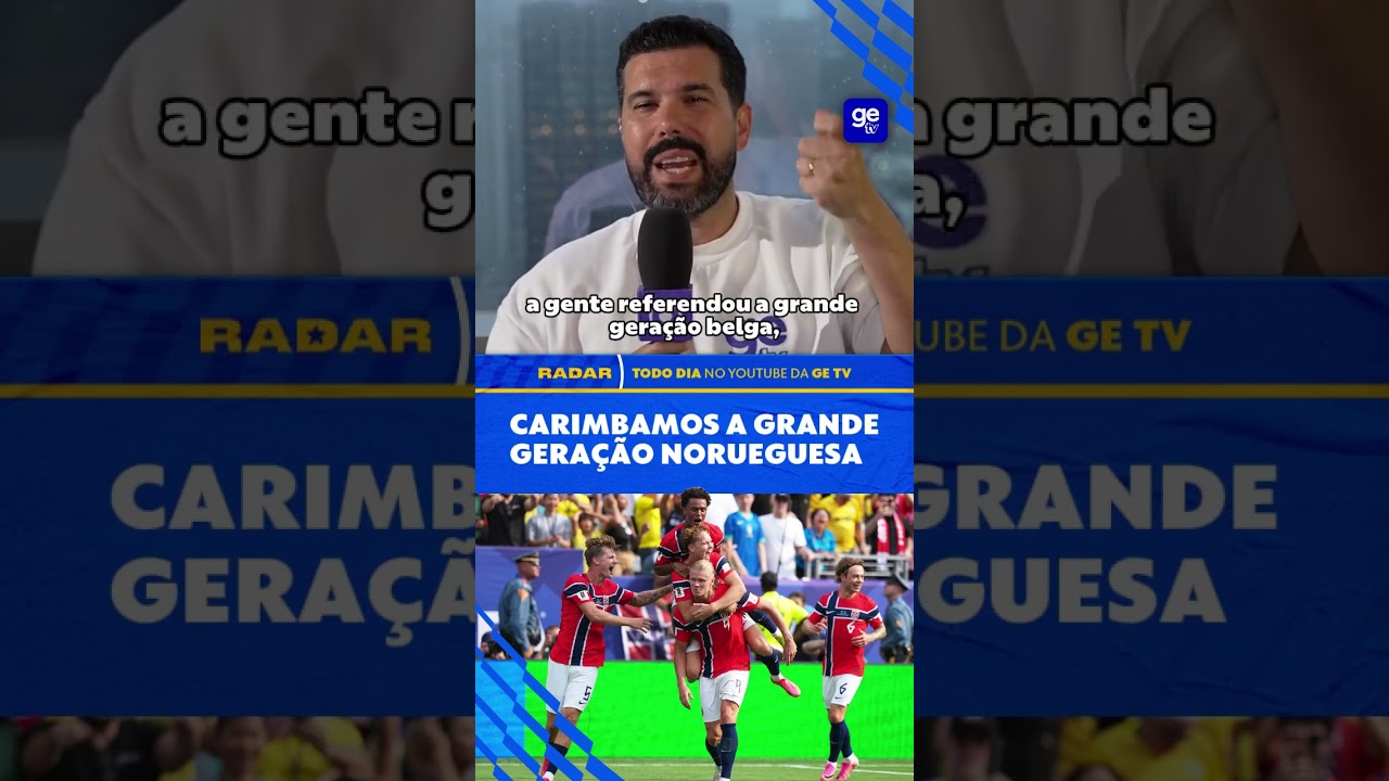 "BRASIL VIROU AVALISTA DOS EMERGENTES DO FUTEBOL" | Radar da Seleção | ge tv #shorts