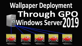 How to deploy wallpaper using group policy in server 2019 : MCSA Windows Server 2019