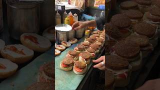 Street style desi Burger?? streetfoodindia foodshorts foodies shortsfeed foodvlog