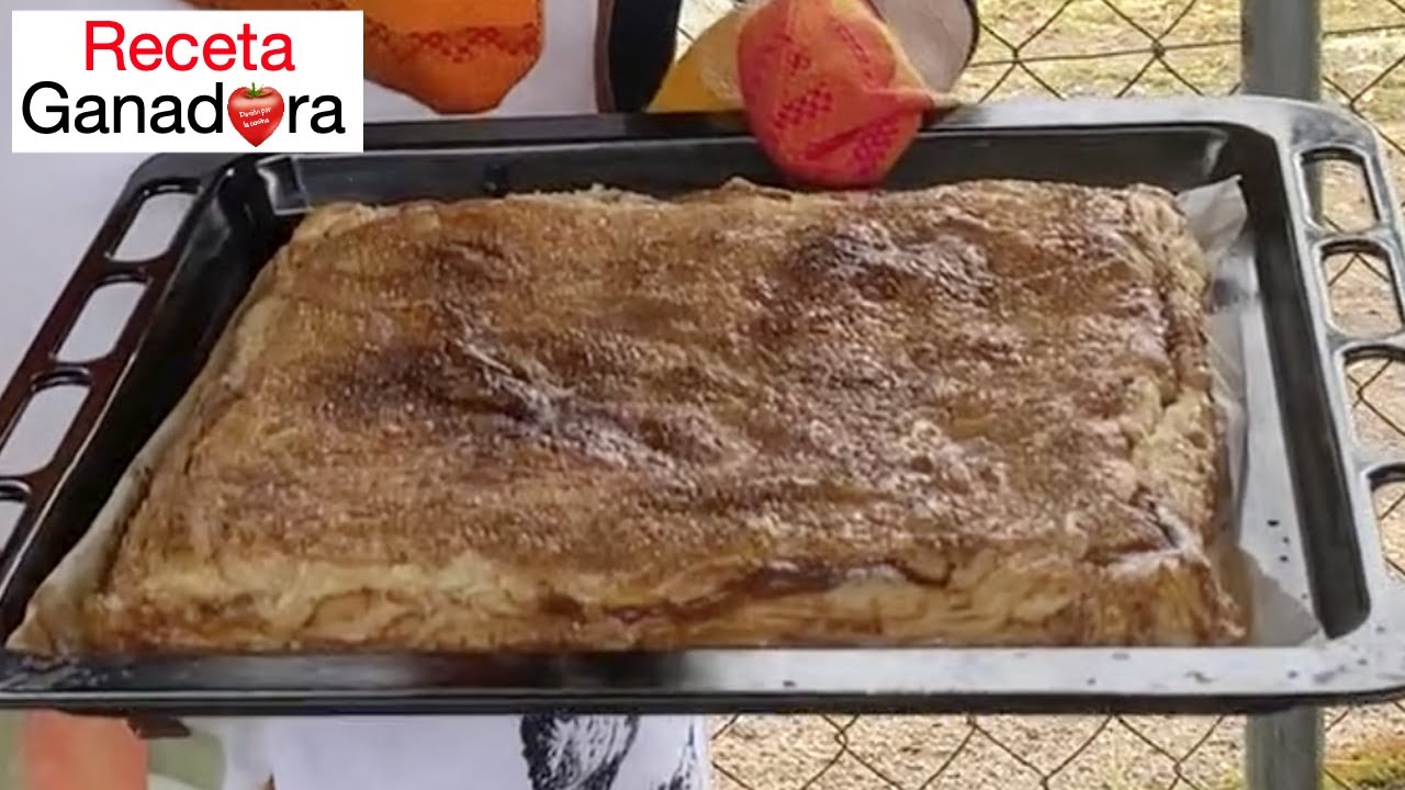 Empanada de manzana de hojaldre | Receta ganadora