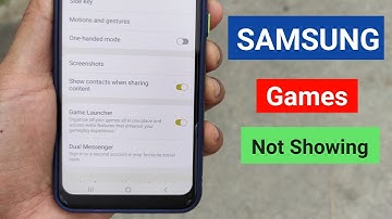 Samsung Games Installed but Not Showing | Samsung Apps Not Showing on Home Screen