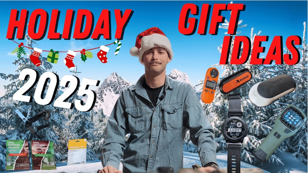 Идеи подарков для любителей активного отдыха, военных и тех, кто готовится к ЧС