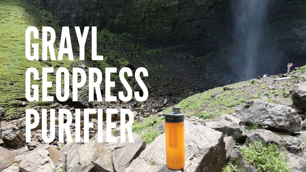 Grayl Geopress 24 Ounce Water Purifier Bottle YouTube