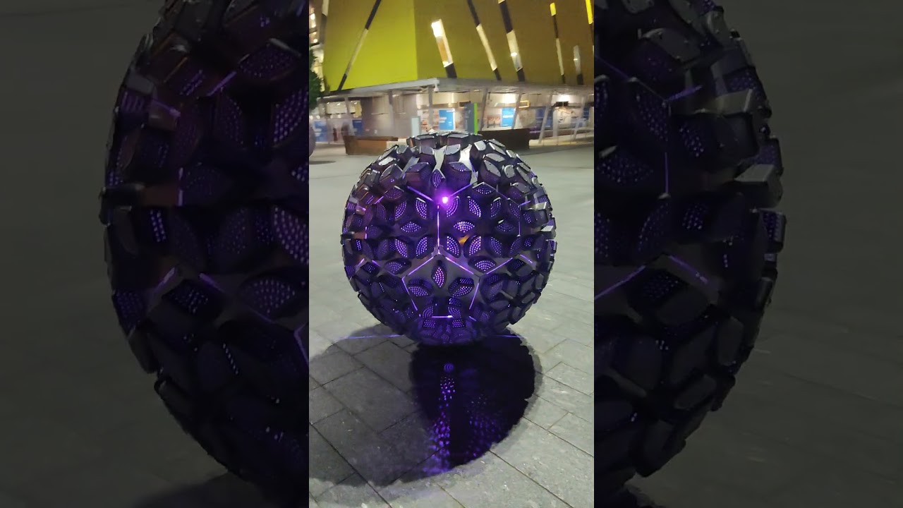 Illumination art in Brisbane 