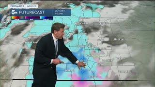 Temperatures will rise 10 degrees above average on Friday