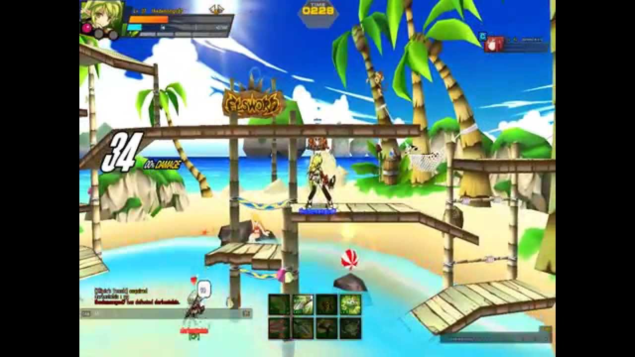 [Elsword] PVP with my rena (Trapper Ranger) - YouTube