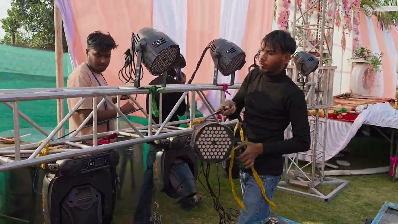 Half Truss Dj Setup kaise lgate hai 