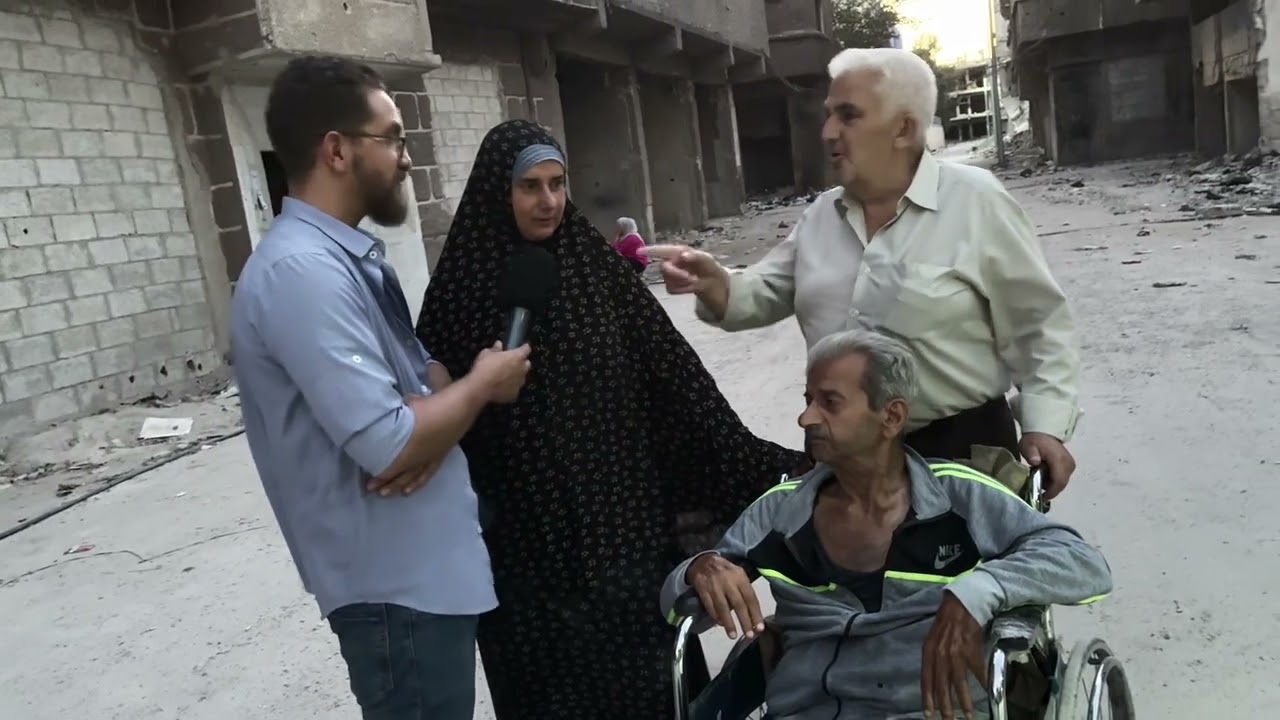 بعد الغياب .. يعود الى مخيم اليرموك حاملاً وجعه وصبره