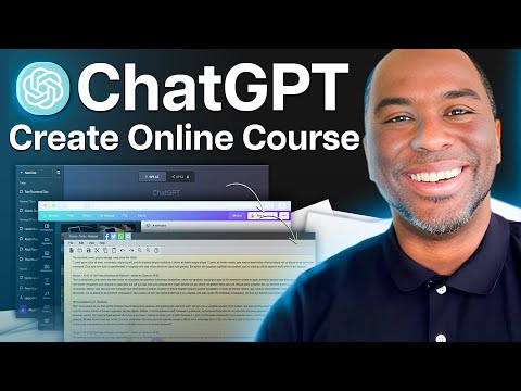 ChatGPT Created a Full Online Course With Slides in Minutes!