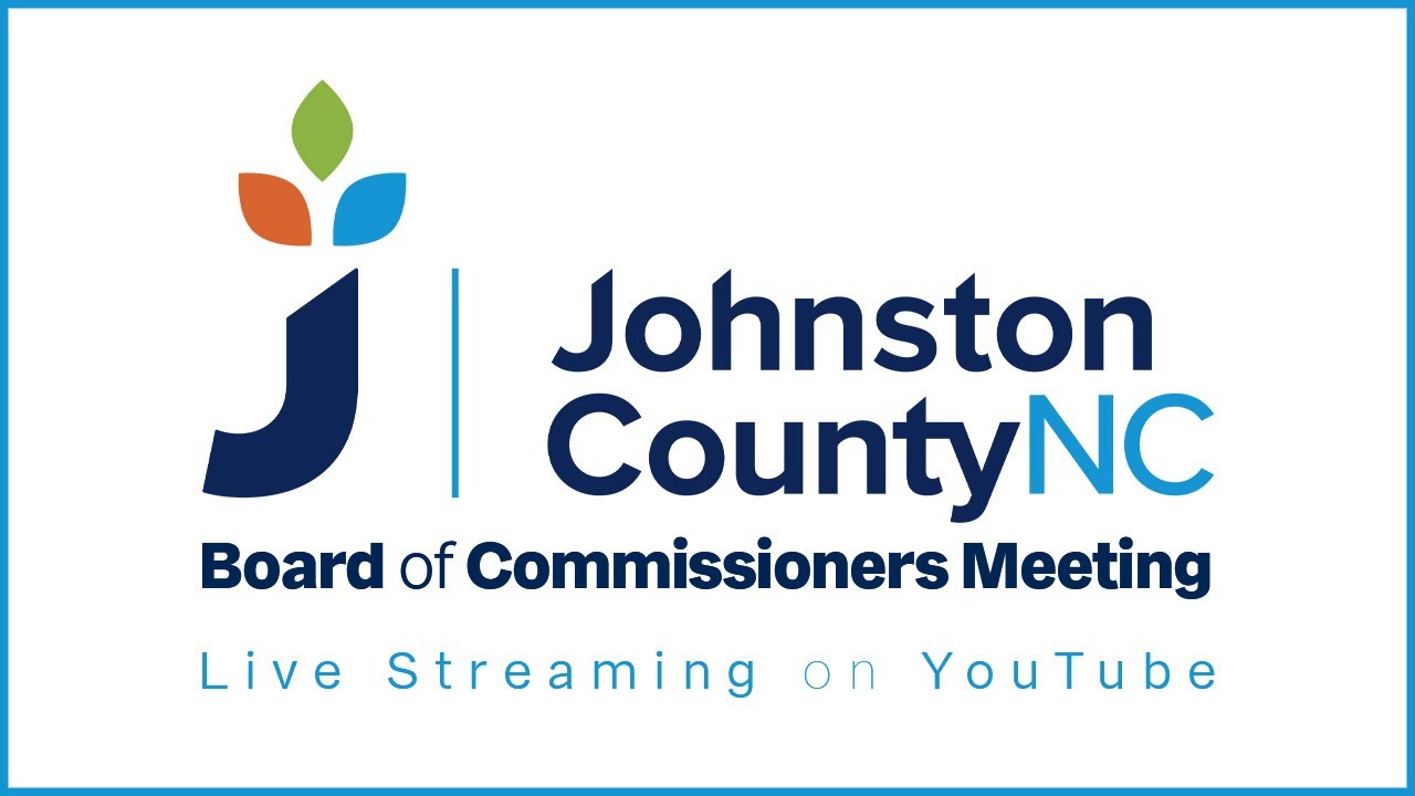 November 3, 2025- 10:00 am: Johnston County Board of Commissioners Meeting